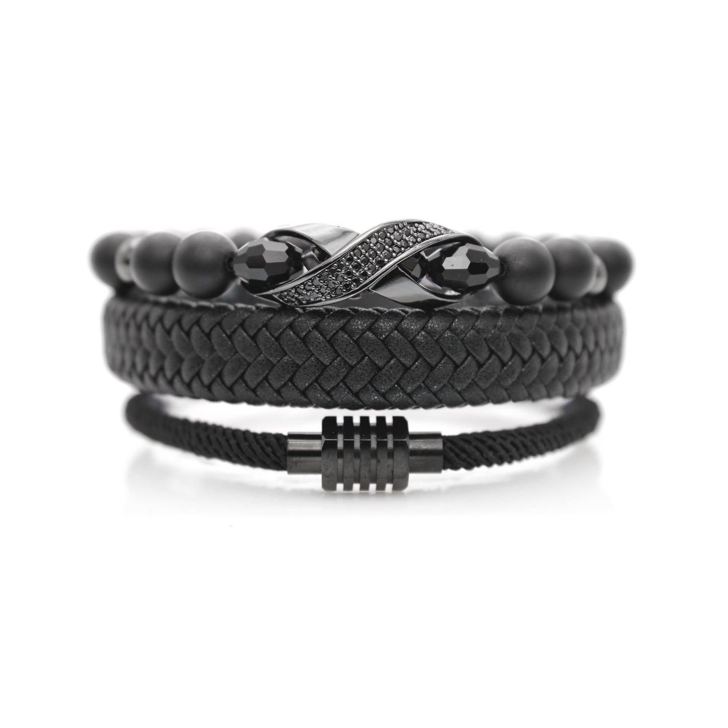 Infinite Dominance Folk Bracelet Set for Men