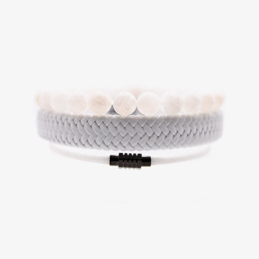 Lunar Brilliance Folk Bracelet Set for Men