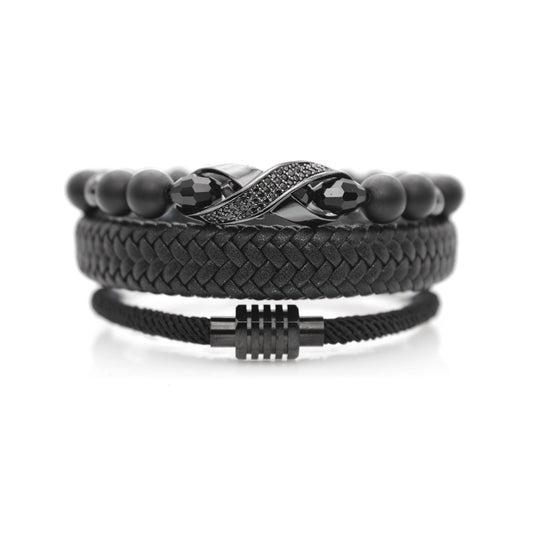 Infinite Dominance Folk Bracelet Set for Men
